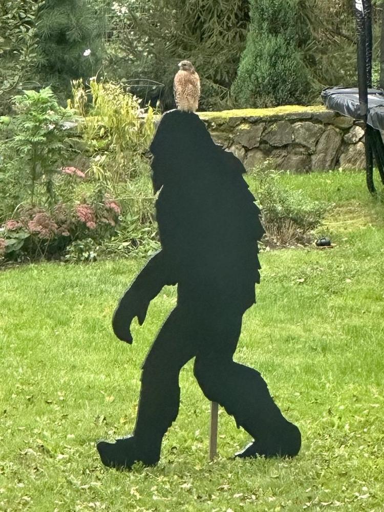 Bigfoot Lawn Cutout